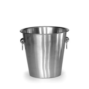 Seau à glace pour champagne en acier inoxydable avec poignées en anneau pour bar, restaurant, mariage, fête, table de bar - Product Image 6