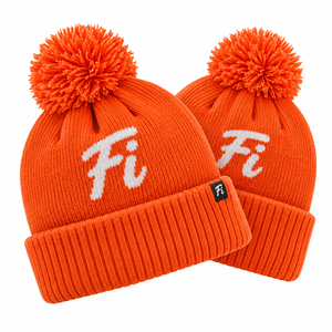 Bonnet d'hiver en acrylique personnalisé avec logo brodé, bonnet à pompon jacquard, bonnet à revers, bonnet à pompon, bonnet en tricot décontracté pour adultes - Product Image 4