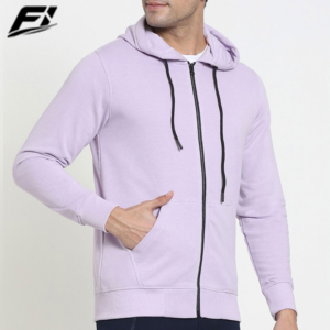 Sweat-shirts à capuche zippés pour hommes, 100 % coton molletonné, écologiques, décontractés et thermiques, personnalisables avec logo, vente en gros, fournisseur en vrac – Meilleures ventes - Product Image 3