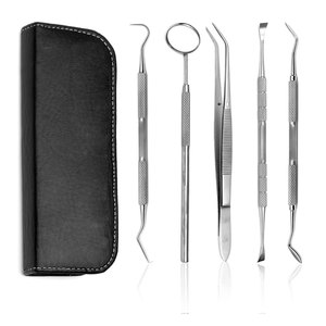 Kit de herramientas de cuidado bucal de alta calidad con herramientas de precisión para la limpieza de dientes, kit profesional de cuidado bucal dental. - Product Image 1