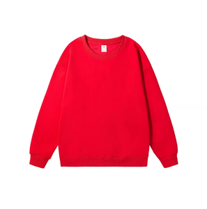 Sweat-shirt d'hiver pour homme à col rond, pull-over athlétique uni, coupe-vent, en mélange de coton écologique, sweat-shirt premium épais - Product Image 4