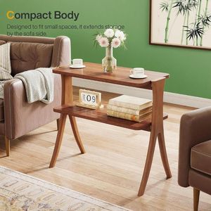 Tavolo Console in Noce Come Elegante Tavolino Laterale - Product Image 2