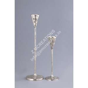 Candelabro de Aluminio, Portavelas de Metal, Tamaños Pequeños y Grandes, Decoración Navideña para Bodas, Diseño Moderno Hecho a Mano, Ecológico - Product Image 1