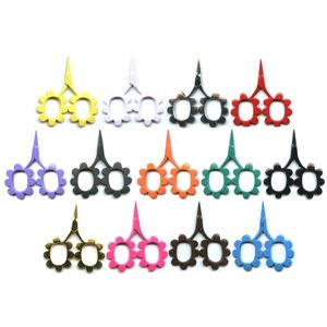 Ciseaux à broder avec logo personnalisé, mini-ciseaux colorés pour la couture, le point de croix, la découpe de fil, le bricolage - Product Image 4