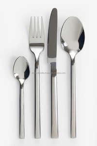 Ensemble de couverts en acier inoxydable 18/10 personnalisé OEM, ensemble de couverts de qualité commerciale à étiquette privée pour les importateurs et les détaillants mondiaux - Product Image 2