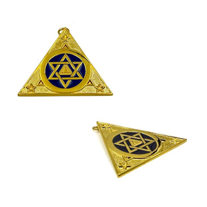 Low MOQ Royal Arch District Active Rank <b>Collar</b> Jewel Custom Freemasonry Regalia <b>Collar</b> Jewel - Product Image 2