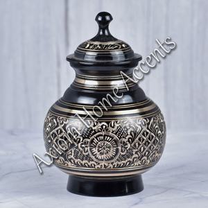 Artisan Crafted Pet Urn With Unique Design and Natural Finished for Preserving Pet Ashes in Style by Axiom Home Accents - Product Image 4