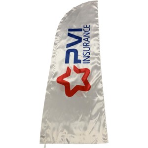 Bandera de Plumas del Consejo Contra el Cáncer, Blanca, de Poliéster, Impresión Digital, Duradera, Pancarta Promocional - Product Image 4