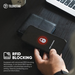 TILONSTAR TVW143 Multi-card Slot Premium Bifold <b>Wallet</b> RFID Blocking Coin <b>Wallets</b> Genuine Leather Credit Card <b>Holder</b> for Men - Product Image 4