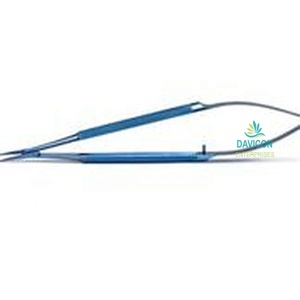 Ciseaux chirurgicaux en titane à micro-spring de 6 pouces (15 cm) avec pointes CVD – L'instrument chirurgical manuel essentiel - Product Image 1