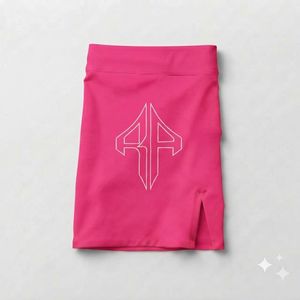 Shorts MMA pour homme rose à séchage rapide, taille élastique, couleur unie, en tissu tricoté Spandex/Polyester, longueur courte par RIVIAN ATLANTIC - Product Image 5
