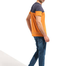 T Shirt for Men Casual 100% Organic Cotton Custom Logo High Quality Short Sleeves New Design T Shirt - Product Image 1