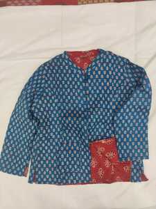 Artisan Cotton Quilted <b>Reversible</b> <b>Jacket</b> Floral Hand Block Print Women's Fashion Outerwear Private Label Manufacturer India - Product Image 1