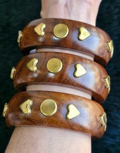 Wholesale TAQI CRAFT Striped Laser Printed Polished Wooden <b>Bracelet</b> Bangle Casual Party Jewelry Birthday Wedding Gift Girl Best - Product Image 4