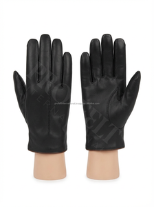 Gants de moto en cuir véritable haut de gamme OEM ODM pour l'hiver, imperméables, chauds, doux, à doigts complets, antidérapants, pour la saison froide - Product Image 2