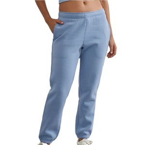 Pantalon de jogging pour femme, coupe slim, taille élastique, en molleton de coton confortable et épais – Collection Hiver – Grande Vente - Product Image 4