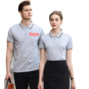 Polos de Hombre de Algodón y Poliéster Premium, Logotipo Personalizado Bordado, Transpirables, de Punto, Manga Corta, para Golf - Product Image 3