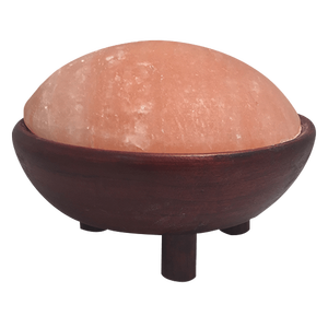 Lámpara de Piedra de Sal del Himalaya Detox Dome - Hecha a Mano con Forma Geométrica Feng Shui, la Mejor Calidad, Beneficios para la Salud - SIAN ENTERPRISES - Product Image 5
