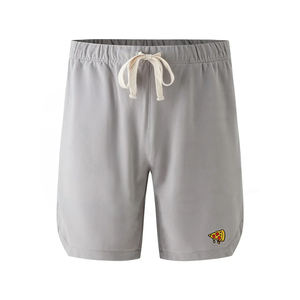 Pantalones cortos informales para hombre, ropa de calle transpirable, diseño impreso personalizado, cintura media, Parte delantera baja sólida, cantidad mínima de pedido OEM - Product Image 1