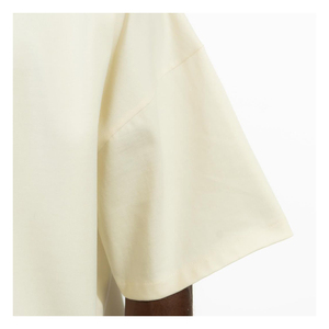 T-shirt décontracté respirant à manches courtes en polyester et mousseline de soie pour femmes, col rond, qualité supérieure, vente en gros OEM, couleur or - Product Image 3