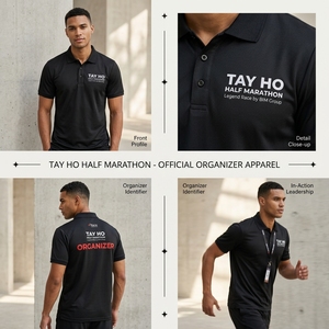 เสื้อโปโลแบบขายส่ง เสื้อทีมแบบกำหนดเอง เสื้อโปโลแขนสั้นสำหรับออกกำลังกาย เสื้อโปโลผู้ชายแบบกำหนดเองสำหรับงานอีเว้นท์ ชุดยูนิฟอร์มพนักงานกีฬา - Product Image 5