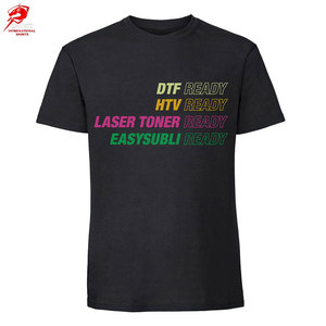 เสื้อยืด DTF ผ้าฝ้าย 100% ระบายอากาศได้ดีสำหรับผู้ชาย พร้อมโลโก้ด้านหน้า ลายเรียบง่าย เป็นมิตรกับสิ่งแวดล้อม เหมาะสำหรับกิจกรรมประจำวัน - Product Image 1