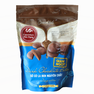 Chocolate Puro al por Mayor para Repostería, Ingredientes de Confitería HALAL OEM/ODM, Chocolate Negro Real 65% Cacao en Tabletas, Precio Especial - Product Image 1