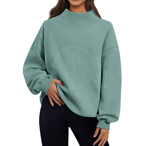 Sudadera de Mujer de Buena Calidad, Diseñada para Actividades al Aire Libre y Uso Diario, Sudadera con Cuello Alto para Mujer - Product Image 4