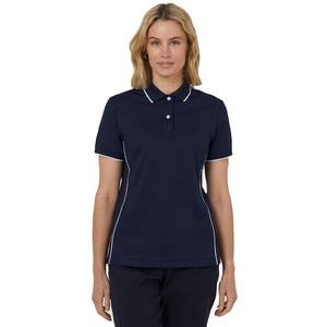 Polo de coupe classique pour femme avec col à bascule blanche 220 GSM 100% coton Vêtements de travail Design multicolore personnalisé Taille quantité minimale de commande bas-Prix - Product Image 4