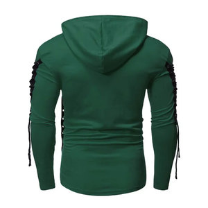 <b>Men's</b> <b>Sherpa</b> Lined <b>Hoodie</b> Custom Logo Heavyweight Fleece Pullover <b>Hoodie</b> Breathable Adult Winter Sweatshirt Training Print - Product Image 2