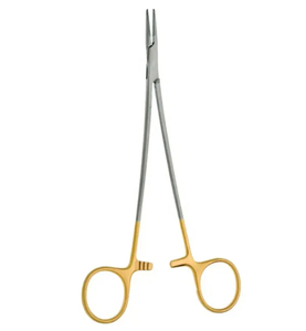 Porte-aiguilles Castroviejo manuels pour implants dentaires orthodontiques, 14-16 cm, têtes droites et courbées, pinces chirurgicales, instrument - Product Image 6