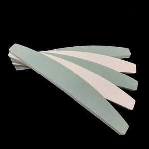 Lime à ongles double face OME Mini, grain 180, motif zèbre, réutilisable pour le soin des ongles - Product Image 2