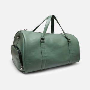 Eco-Friendly Customized Leather Duffle Bags Made in Pakistan for Sale Hot Selling Wholesale Outdoor Waterproof Zipper - Product Image 2