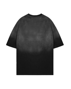 เสื้อยืดคอตตอนทรงโอเวอร์ไซส์แบบวินเทจ ล้างสีด้วยกรด สไตล์สตรีทแวร์ ผลิตโดยผู้ผลิต OEM สำหรับทั้งชายและหญิง - Product Image 2