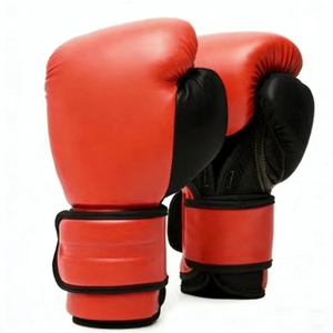 ถุงมือฝึกซ้อมมวย MMA หนัง PU สีขาว พร้อมสายรัดข้อมือ ดีไซน์ระบายอากาศได้ดี ปรับแต่งได้สำหรับผู้ใหญ่ สำหรับศิลปะการต่อสู้ - Product Image 3