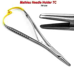 Instrumentos Quirúrgicos Dentales Premium, Portaagujas Ortodoncico Mathieu, Hemostato TC, Instrumentos Quirúrgicos Dentales Más Vendidos - Product Image 5