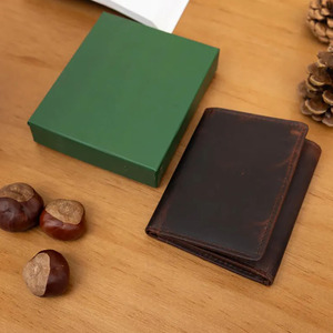 Portefeuille homme en cuir véritable de haute qualité, design sécurisé, fournisseur en gros, logo personnalisé, OEM à prix raisonnable - Product Image 6