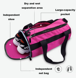 Sac de voyage et de sport classique et durable pour femmes et hommes, personnalisable avec logo, imperméable, grande capacité, fabrication sur mesure - Product Image 2