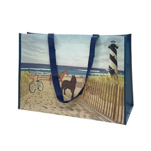 Bolsa Impermeable de Polipropileno Personalizada, Bolsa Grande de Promoción, Bolsas de Almacenamiento Reutilizables Recicladas, Bolsas de Almacenamiento de PP Laminado Tejido - Product Image 4