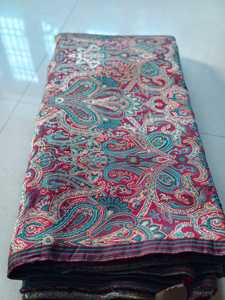 ผ้าคิมชับลายเพสลีย์พรีเมียมพร้อมลวดลายดอกไม้ - Product Image 3