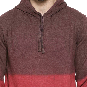 Machine Washable Breathable Hand Made <b>Black</b> And White Lines Good Quality New Arrival Solid Cotton <b>Fleece</b> Pullover Hoodies - Product Image 6
