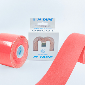 เทปคิเนซิโอเทป M Tape Sports ขนาด 5 ซม. x 5 ม. แบบไม่ตัด ผ้าฝ้ายยืดหยุ่น สำหรับกายภาพบำบัดและการเล่นกีฬา - Product Image 2