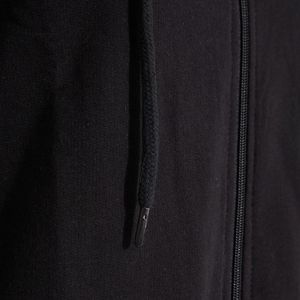 Sweat-shirt à capuche zippé long pour femme, décontracté, surdimensionné, en polaire, avec poches, hiver, vente en gros, OEM personnalisé - Product Image 3