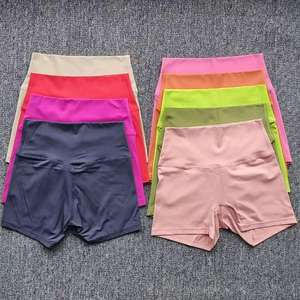 Shorts de yoga taille haute pour femme, effet push-up, extensibles, pour la gym, l'entraînement, le fitness, les sports et les activités physiques, tendance, prix de gros - Product Image 1