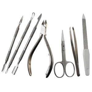 Juego de Herramientas de Podología, Cortaúñas Resistentes, Herramientas para el Cuidado de los Pies, Acero Inoxidable, Instrumentos de Podología de Alta Calidad - Product Image 1