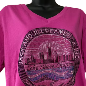 เสื้อยืดสีชมพูสดใสสำหรับผู้หญิง สไตล์ลำลอง สตรีทแวร์ ใส่สบาย แฟชั่นไลฟ์สไตล์ เสื้อผ้าสำหรับใส่ทุกวัน - Product Image 5
