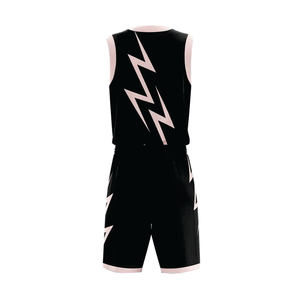 Tenue de basketball entièrement sublimée, maillot de basketball surdimensionné, ensemble uniforme de basketball brodé - Product Image 3