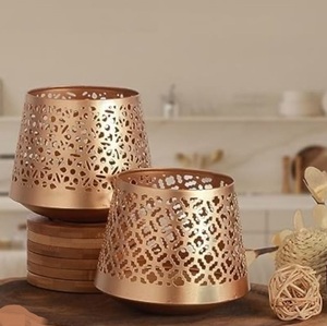Wedding & Dinner Parties Decoration <b>Tea</b> <b>Light</b> Holder Top Quality Customized Design Set of 2 <b>Tea</b> <b>Light</b> Votive <b>Candle</b> Holder - Product Image 1