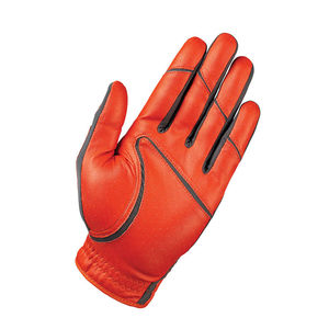 Gants de golf en cuir rouge respirants et doux pour hommes et femmes, à prise facile, pour main gauche et main droite, vente en gros - Product Image 6