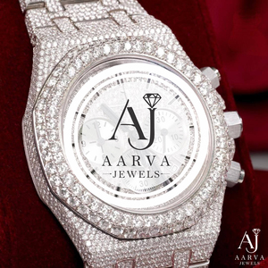 Reloj de Pulsera de Acero Inoxidable Resistente al Agua con Cronógrafo de Cuarzo, Esfera Plateada, Regalo de Lujo - Product Image 3